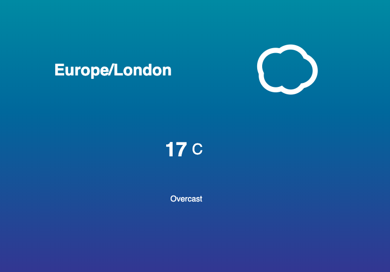 Weather App